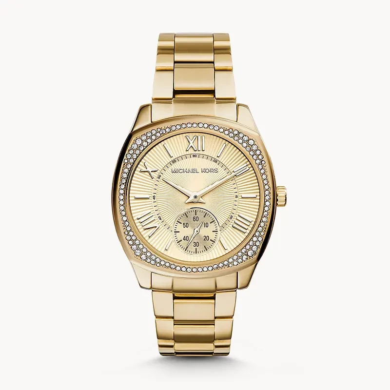 Michael Kors Bryn Gold Dial Gold-tone Ladies Watch | MK6134